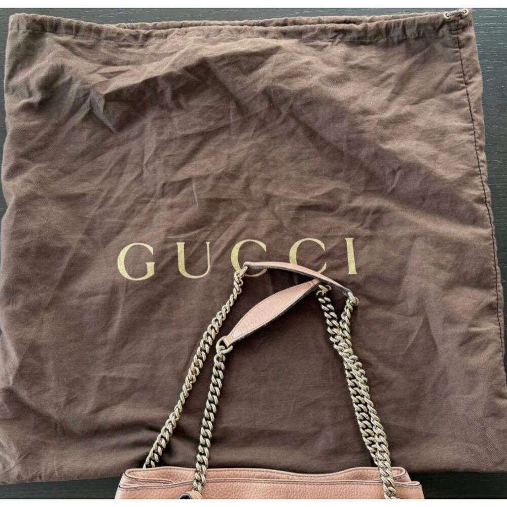 GUCCI SOHO LEATHER PINK EUC - Picture 2 of 6